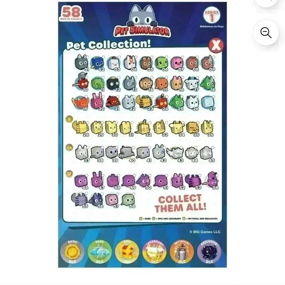 🎄Rare Pet Simulator - Collector Dragon Bundle Walmart Exclusive Series 1. - Picture 7 of 9